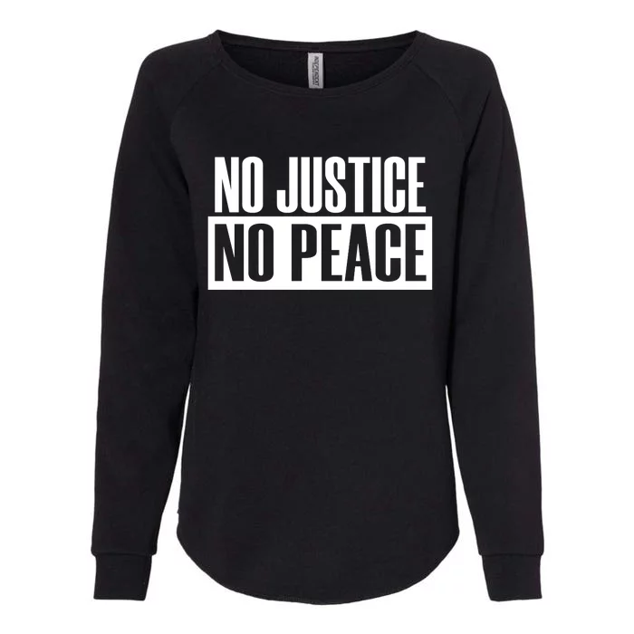 Social Justice Peace No Blm Protest 2020 Injustice Gift Womens California Wash Sweatshirt