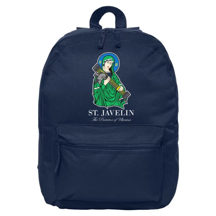 St. Javelin Protector Of Ukraine 16 in Basic Backpack