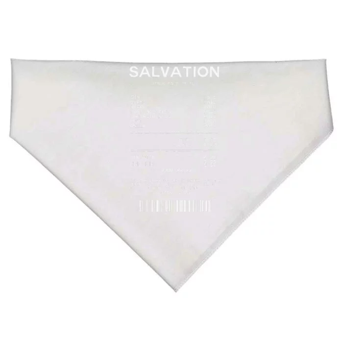 Salvation Jesus Paid It All Christian USA-Made Doggie Bandana