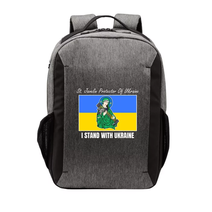 St. Javelin Protector Of Ukraine I Stand With Ukraine Vector Backpack