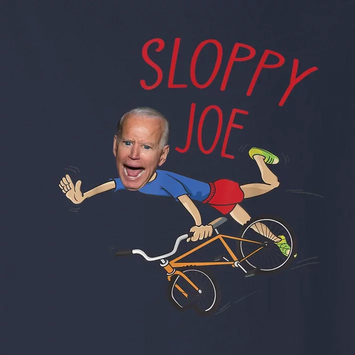 Sloppy Joe Running The Country Is Like Riding A Bike Toddler Long Sleeve Shirt