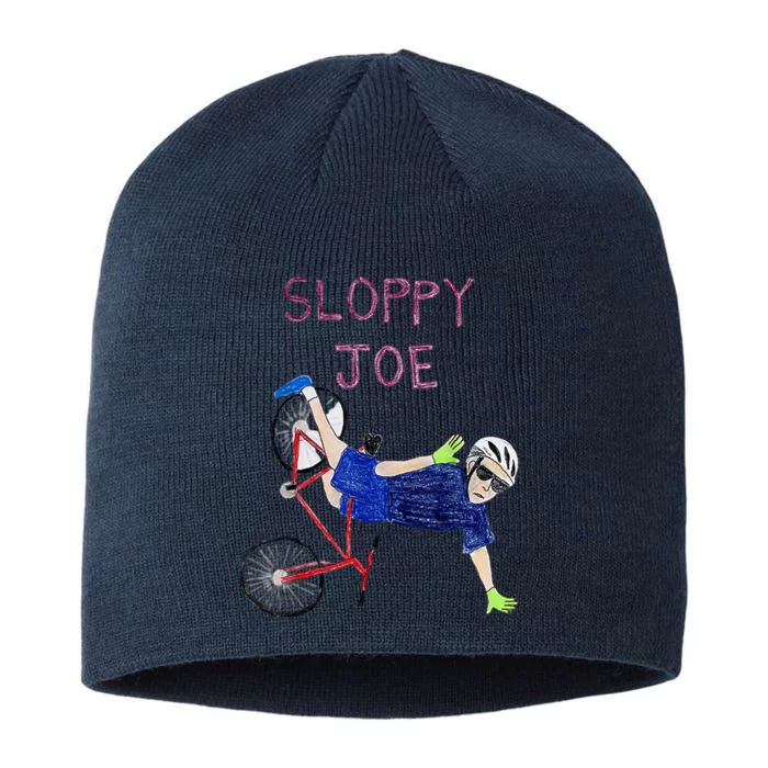 Sloppy Joe Running The Country Is Like Riding A Bike 8 1/2in Sustainable Knit Beanie