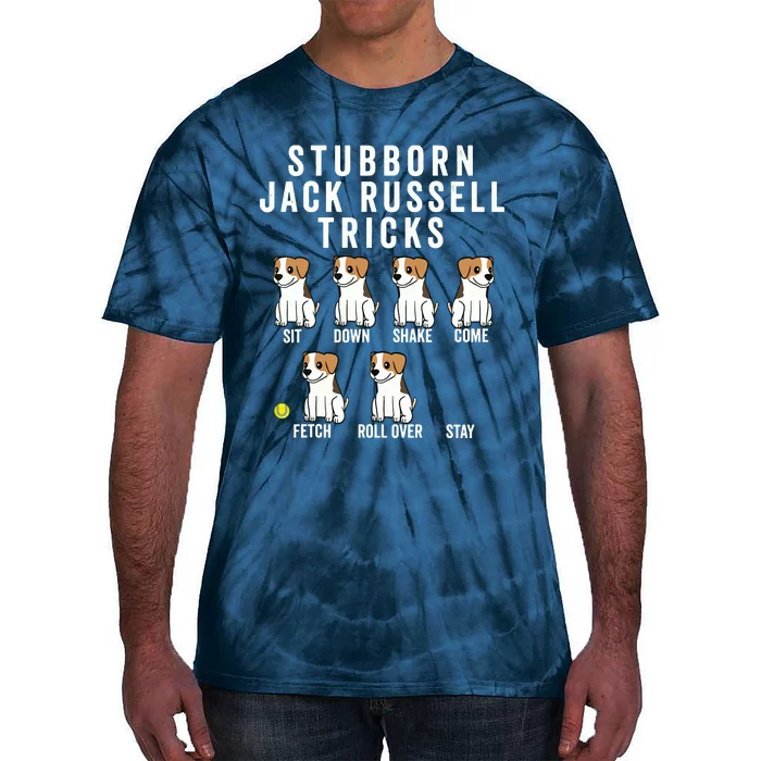 Stubborn Jack Russell Terrier Tricks Shirts Dog Gift Tie-Dye T-Shirt