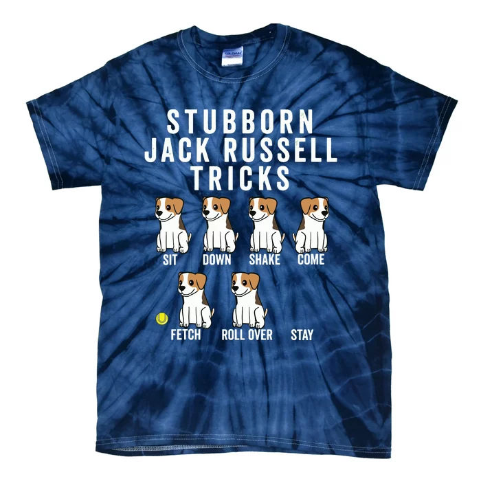 Stubborn Jack Russell Terrier Tricks Shirts Dog Gift Tie-Dye T-Shirt