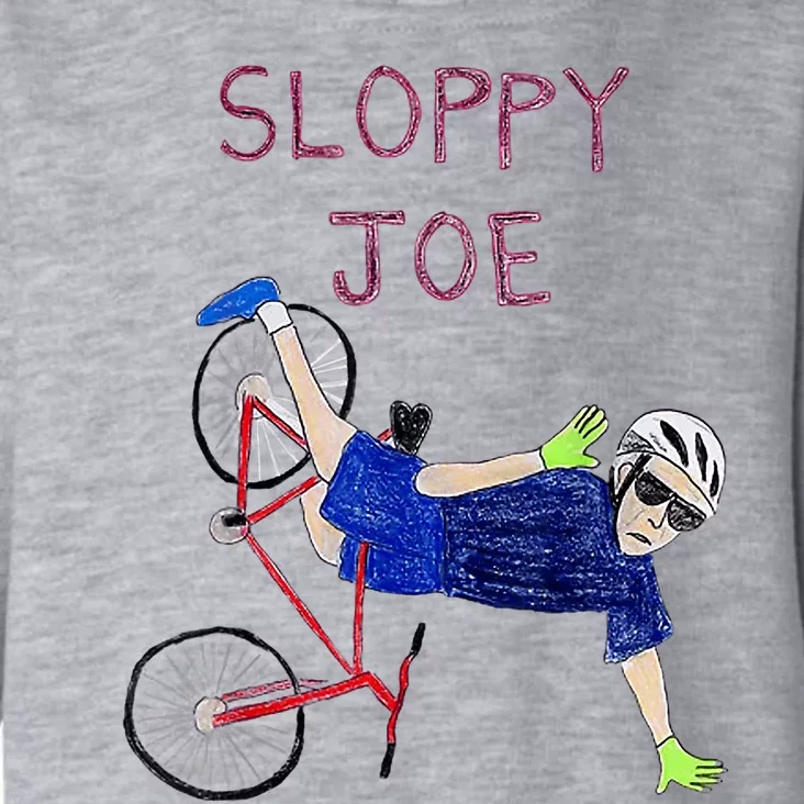 Sloppy Joe Running The Country Is Like Riding A Bike Toddler Hoodie