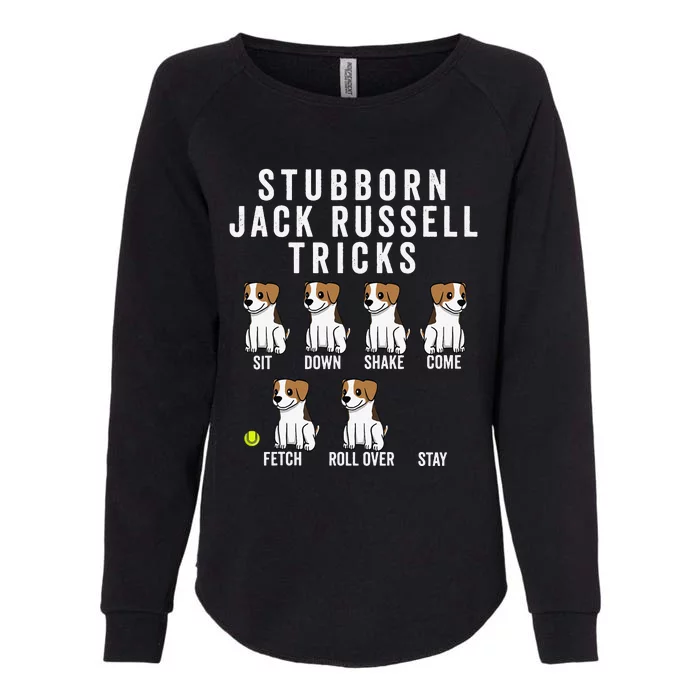 Stubborn Jack Russell Terrier Tricks Dog Gift Womens California Wash Sweatshirt