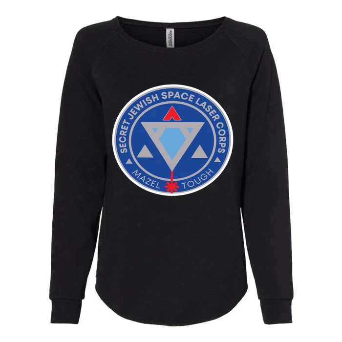 Secret Jewish Space Laser Corps Womens California Wash Sweatshirt