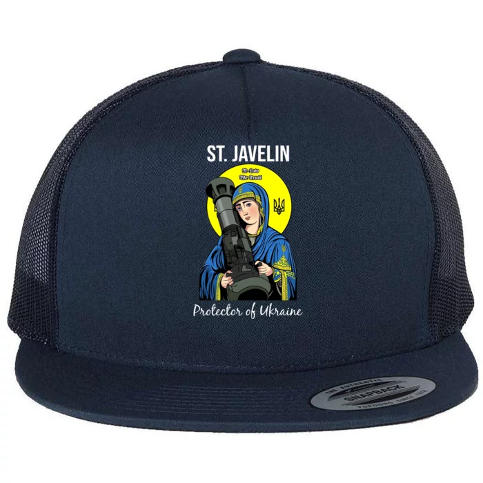 Saint Javelin St. Javelin Protector Flat Bill Trucker Hat