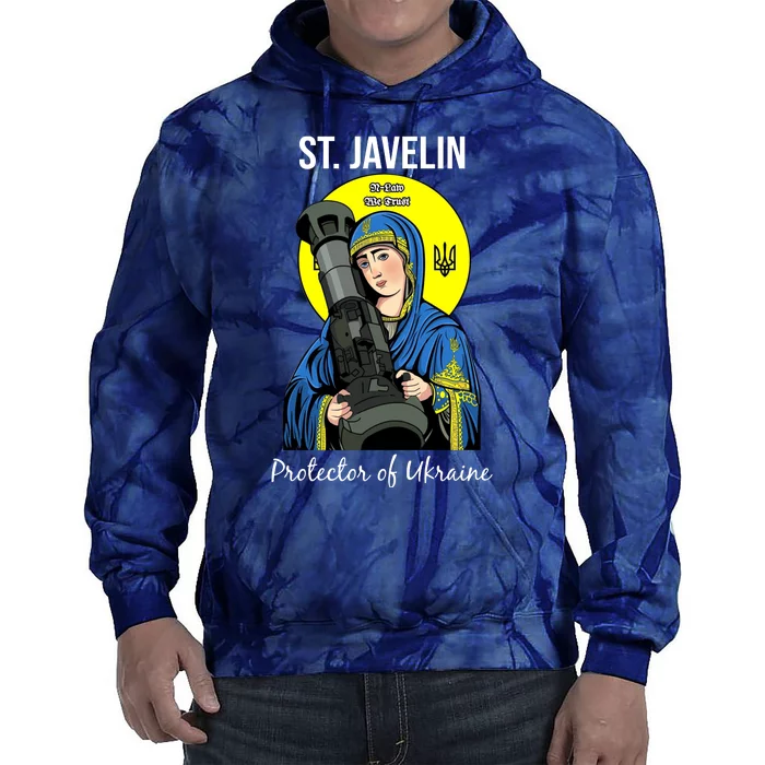 Saint Javelin St. Javelin Protector Tie Dye Hoodie