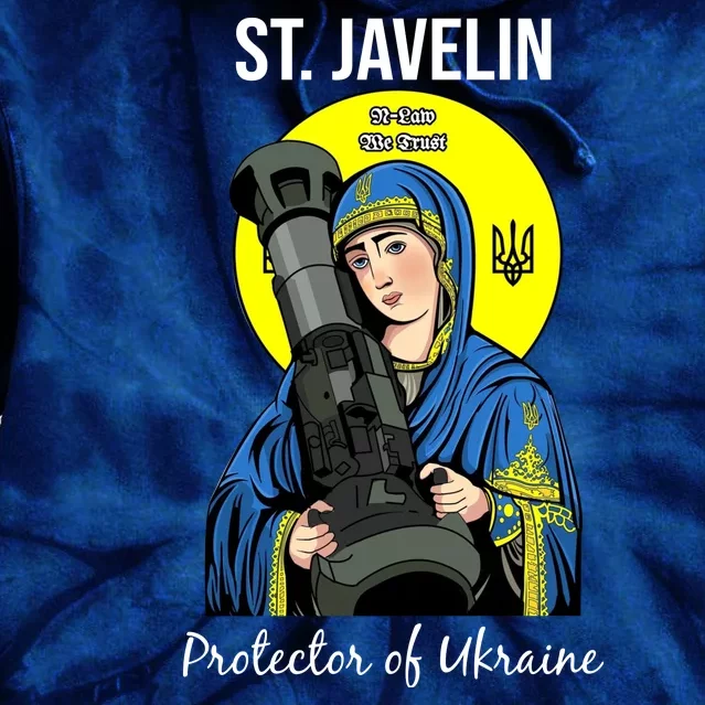 Saint Javelin St. Javelin Protector Tie Dye Hoodie