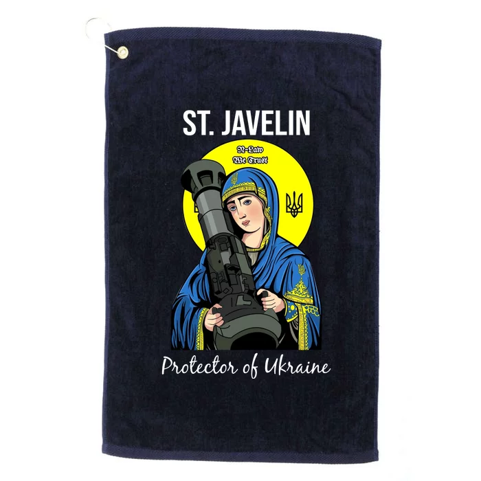 Saint Javelin St. Javelin Protector Platinum Collection Golf Towel