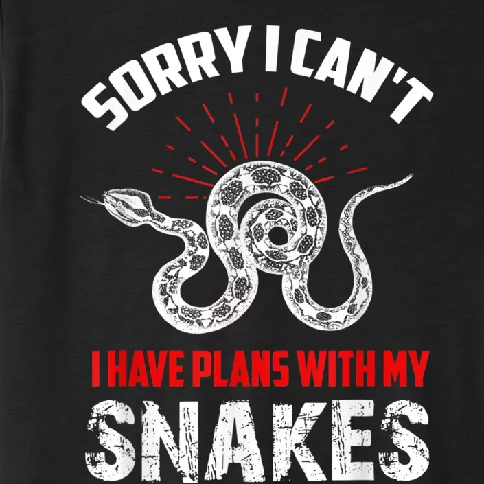 Snake Joke Snake Lover Saying Snake Collector Gift ChromaSoft Performance T-Shirt