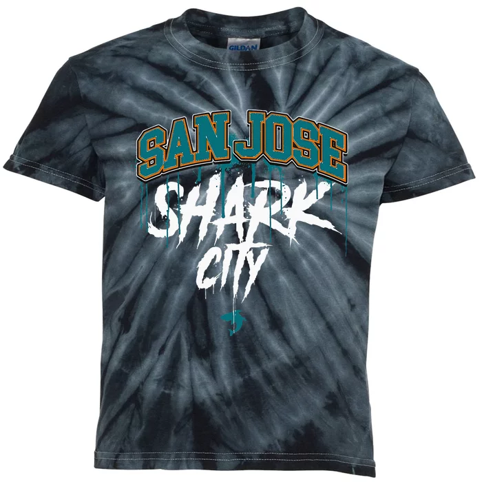 San Jose SJ 408 San Jo San Jose San Jose 408 Kids Tie-Dye T-Shirt