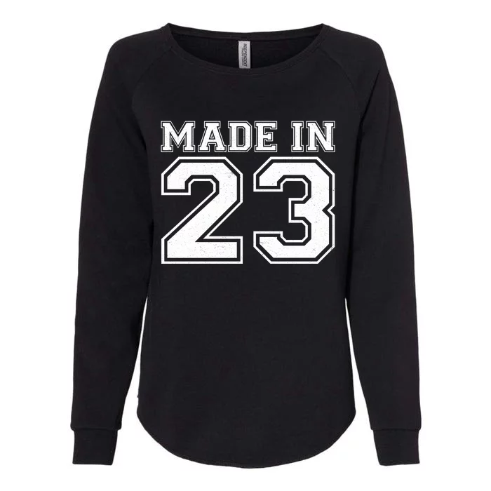 Sporty Jersey Style Made In 1923 100th Birthday Womens California Wash Sweatshirt