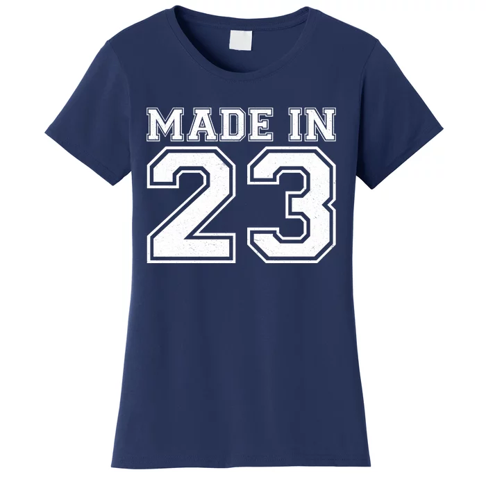 Sporty Jersey Style Made In 1923 100th Birthday Women's T-Shirt