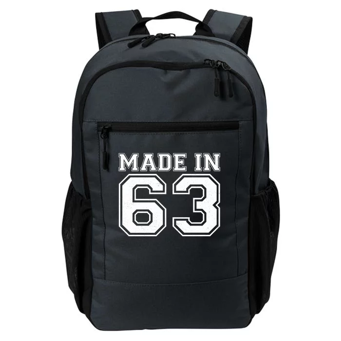 Sporty Jersey Style Made In 1963 60th Birthday Daily Commute Backpack