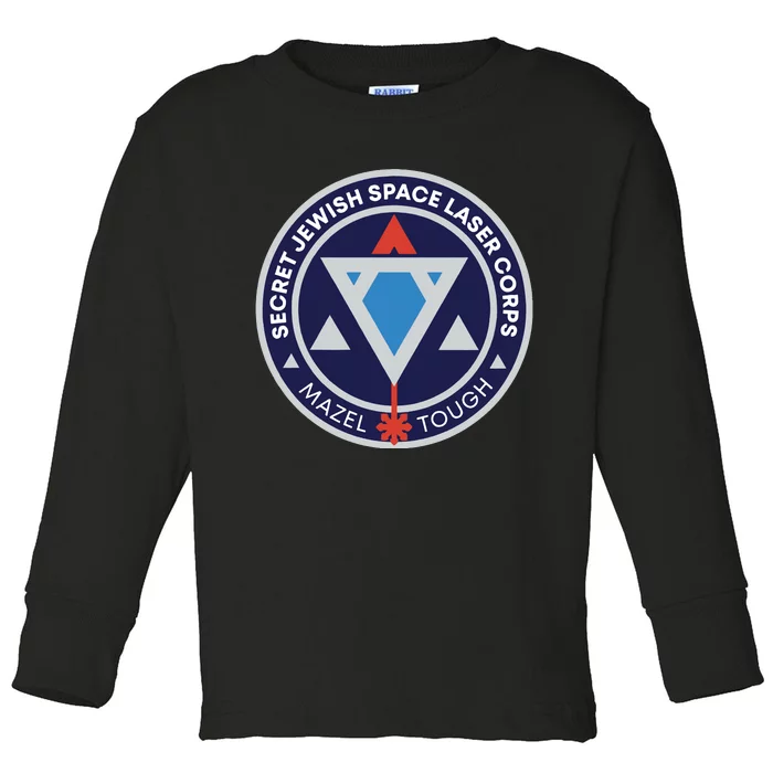 Secret Jewish Space Laser Corps Toddler Long Sleeve Shirt