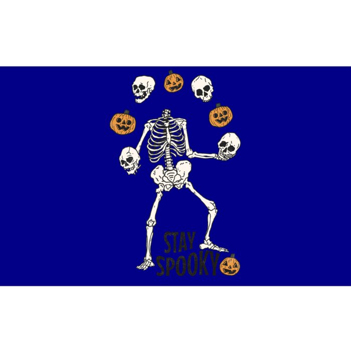 Stay Juggling Spooky Halloween Skeleton Pumpkin Juggler Cool Gift Bumper Sticker