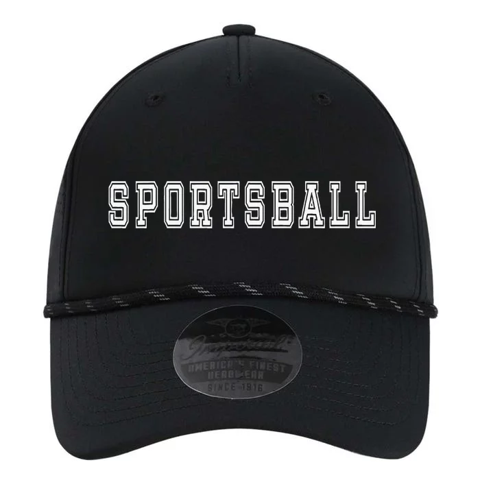 Sportsball Joke Sport Performance The Dyno Cap