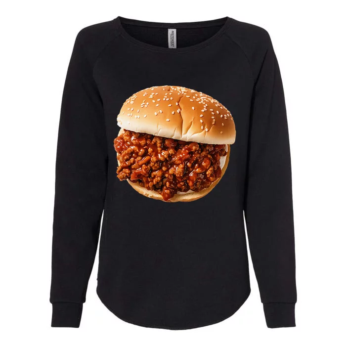 Sloppy Joe Sandwich Lunchlady Food Halloween Costume Womens California Wash Sweatshirt