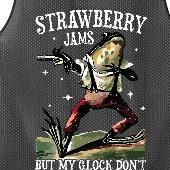 Strawberry Jams Mesh Reversible Basketball Jersey Tank