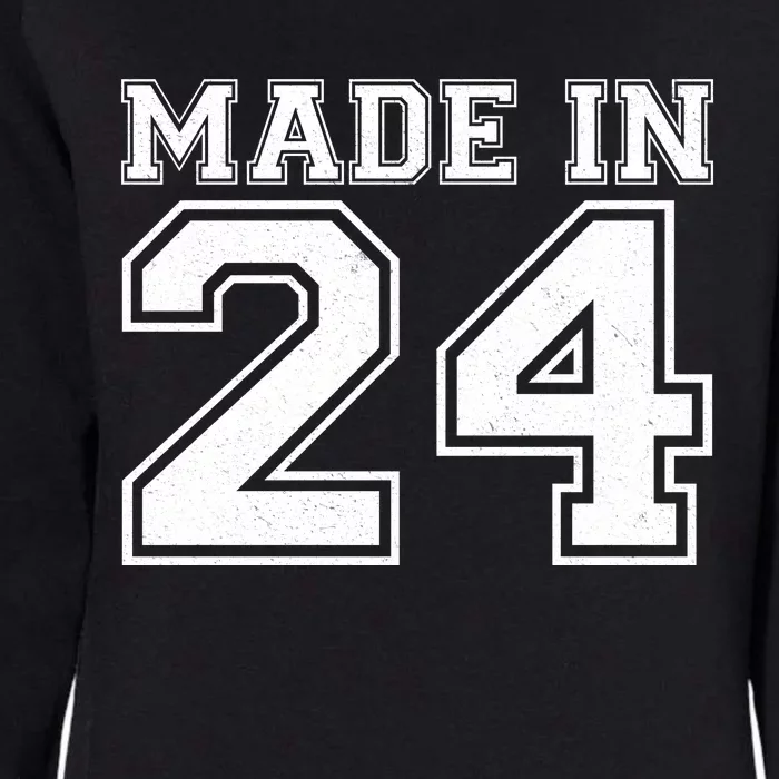 Sporty Jersey Style Made In 1924 100th Birthday Womens California Wash Sweatshirt