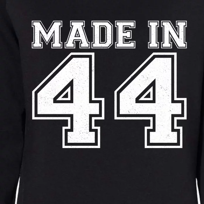 Sporty Jersey Style Made In 1944 80th Birthday Womens California Wash Sweatshirt