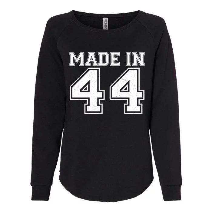 Sporty Jersey Style Made In 1944 80th Birthday Womens California Wash Sweatshirt