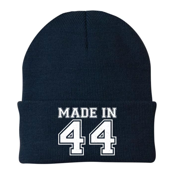 Sporty Jersey Style Made In 1944 80th Birthday Knit Cap Winter Beanie