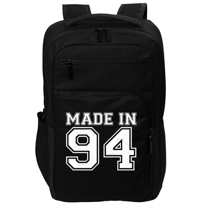 Sporty Jersey Style Made In 1994 30th Birthday Impact Tech Backpack