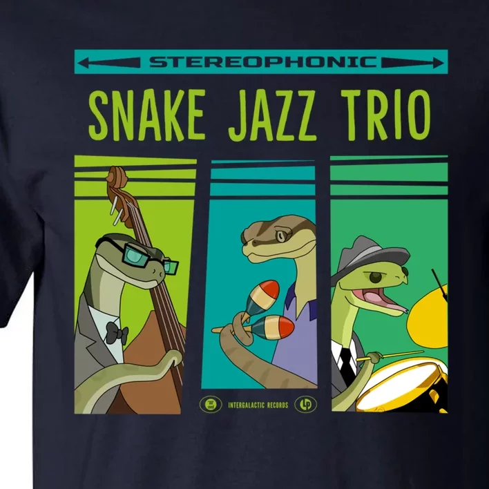 Snake Jazz Trio Vinyl Tall T-Shirt