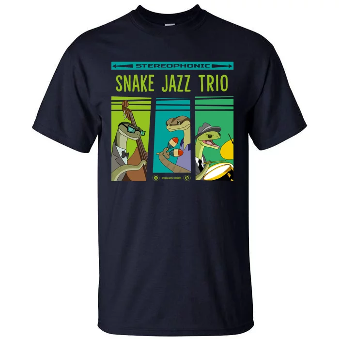 Snake Jazz Trio Vinyl Tall T-Shirt