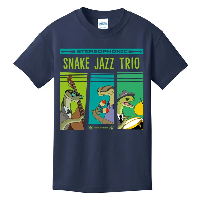 Snake Jazz Trio Vinyl Kids T-Shirt