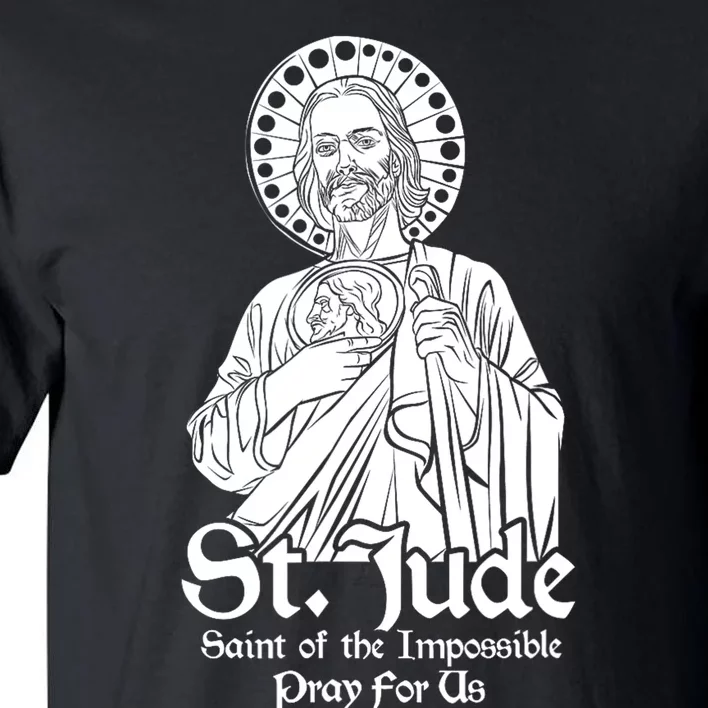 Saint Jude Thaddeus Patron Saint of Impossible Tall T-Shirt