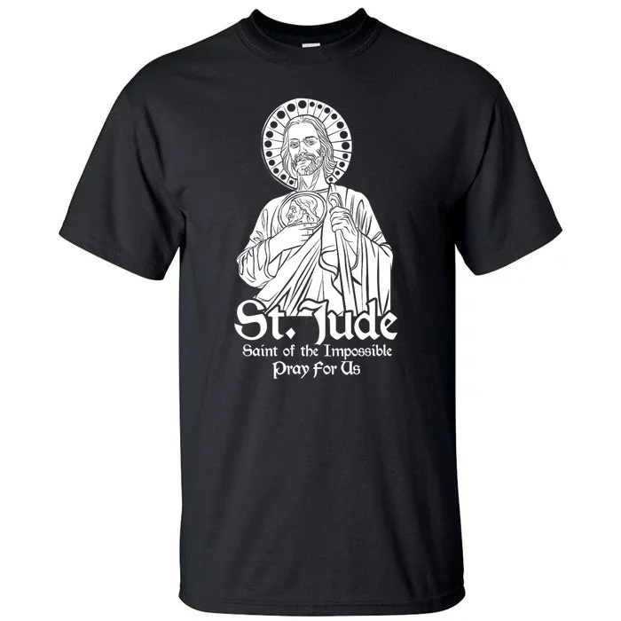 Saint Jude Thaddeus Patron Saint of Impossible Tall T-Shirt