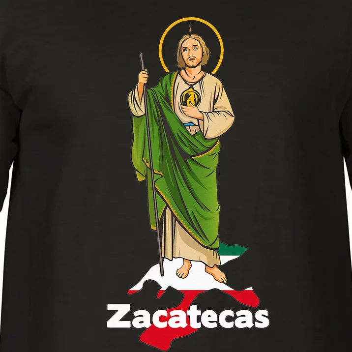 San Judas Tadeo with Zacatecas Mexico Comfort Colors T-Shirt