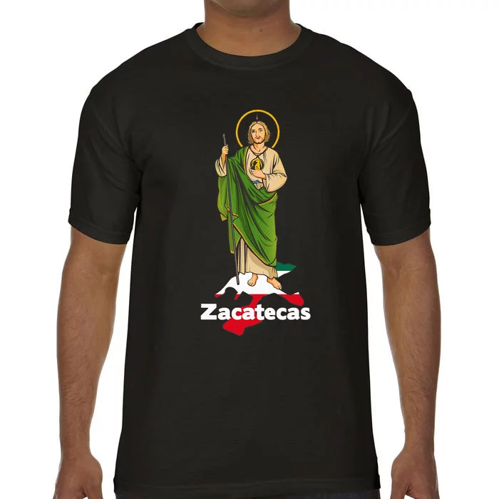 San Judas Tadeo with Zacatecas Mexico Comfort Colors T-Shirt