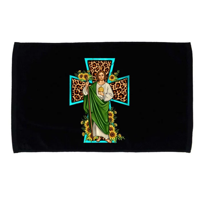 San Judas Tadeo Saint Jude Thaddeus Microfiber Hand Towel