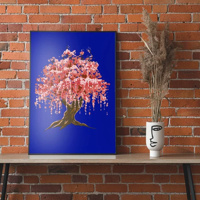 Sakura Japanese Tree Art Poster