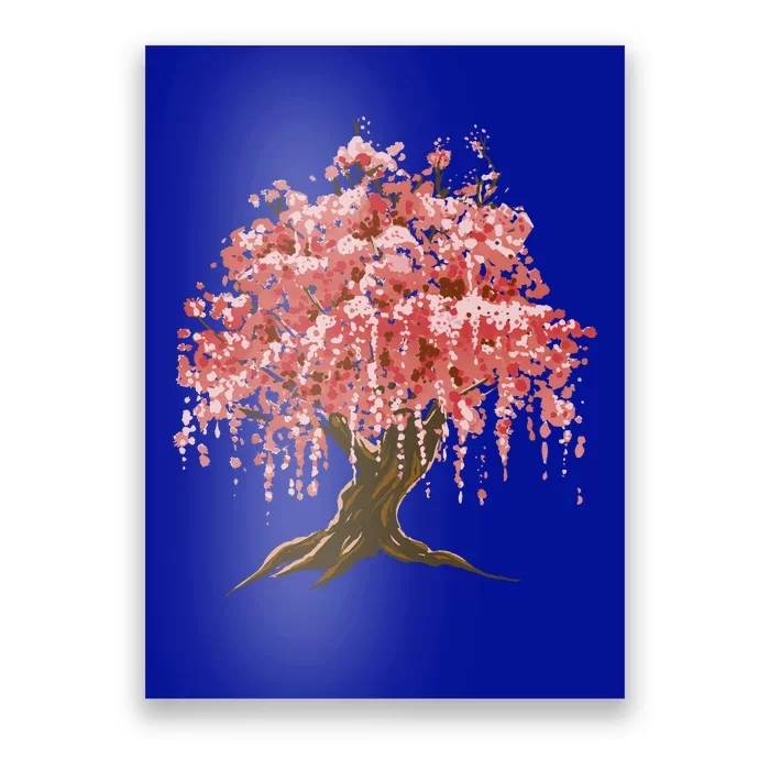 Sakura Japanese Tree Art Poster