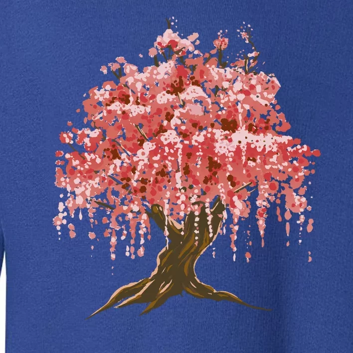 Sakura Japanese Tree Art Toddler Sweatshirt