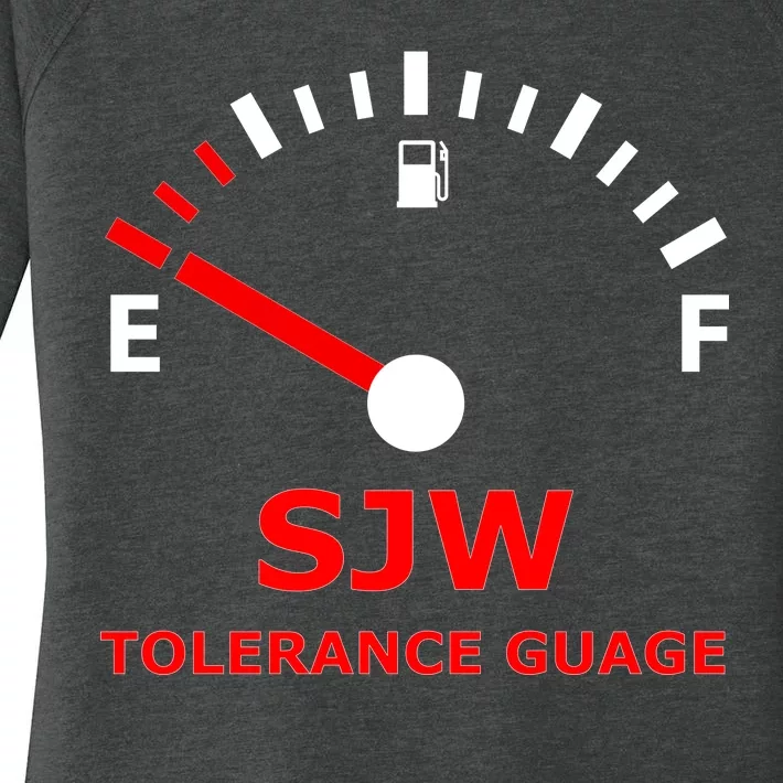 SJW Tolerance Guage Women's Perfect Tri Tunic Long Sleeve Shirt