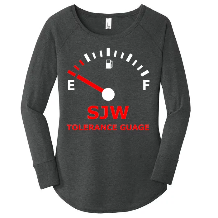 SJW Tolerance Guage Women's Perfect Tri Tunic Long Sleeve Shirt