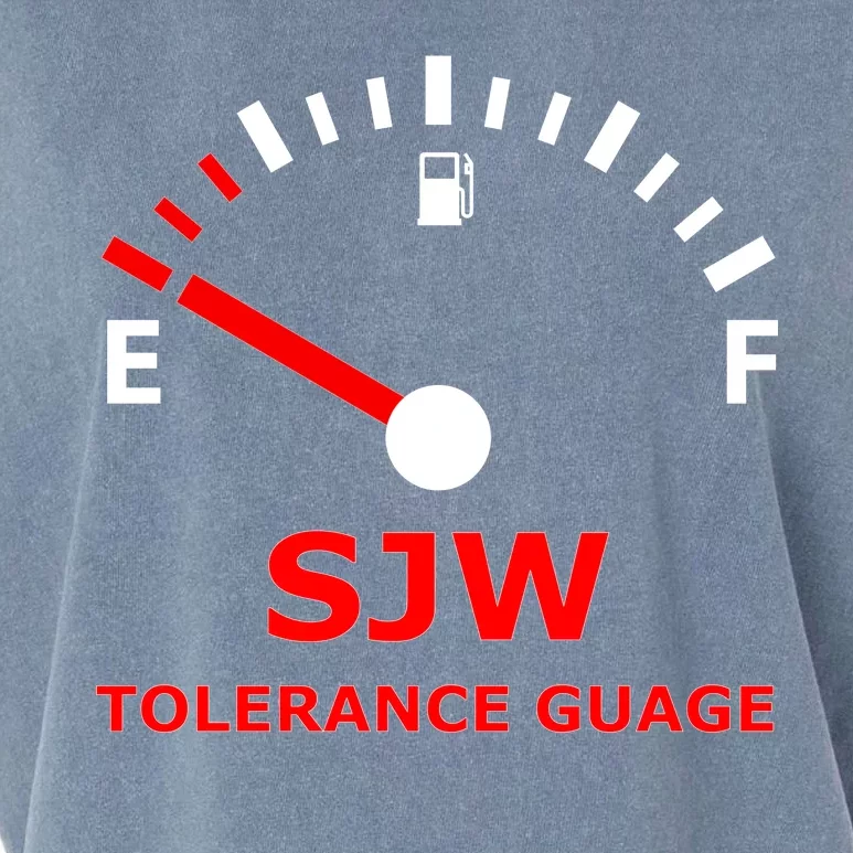 SJW Tolerance Guage Garment-Dyed Women's Muscle Tee