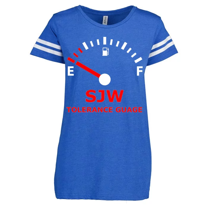 SJW Tolerance Guage Enza Ladies Jersey Football T-Shirt