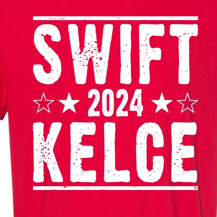 Swift Kelce 2024 Election Funny Garment-Dyed Heavyweight T-Shirt