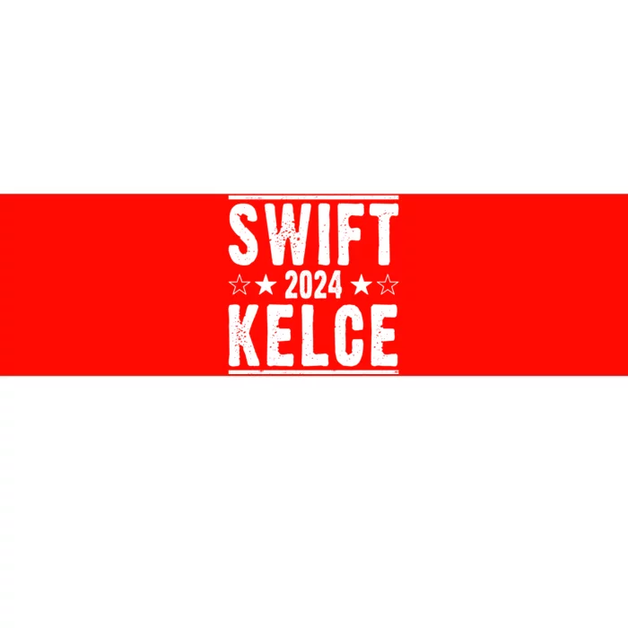 Swift Kelce 2024 Election Funny Bumper Sticker