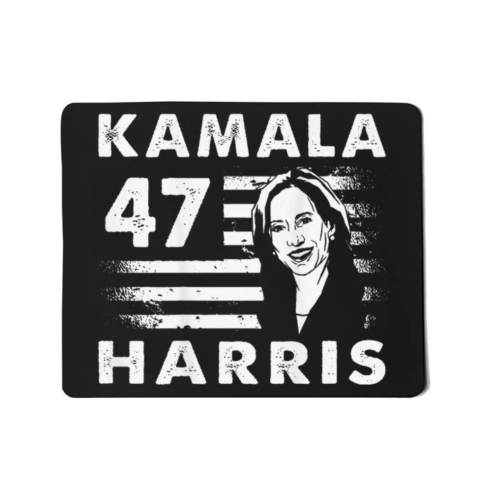 Support Kamala 47th President Vote Harris Mousepad