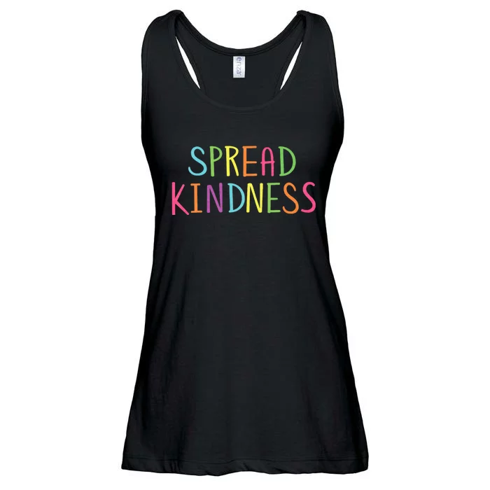 Spread Kindness Anti Bully Bullying Prevention Awareness Ladies Essential Flowy Tank