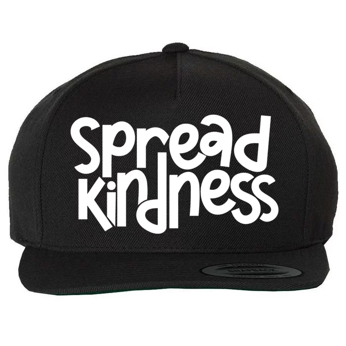 Spread Kindness Anti Bullying Kind Week Unity Day Gift Wool Snapback Cap